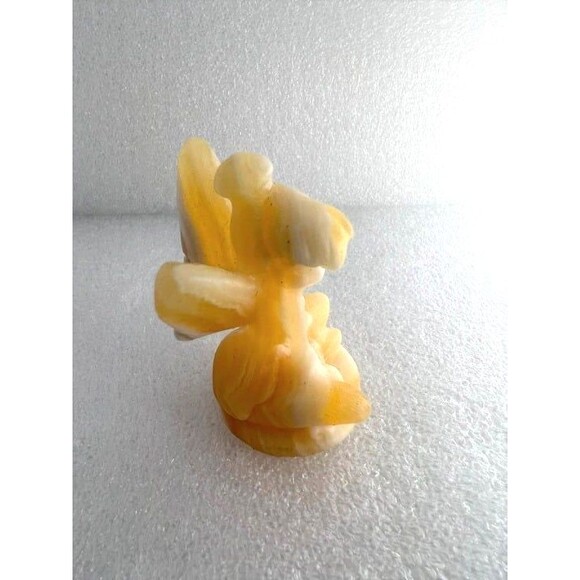 Honey Calcite Tinkerbell Carving - Picture 2 of 8